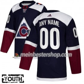 Colorado Avalanche Custom Adidas 2018-2019 Alternate Trikot Authentic - Kinder